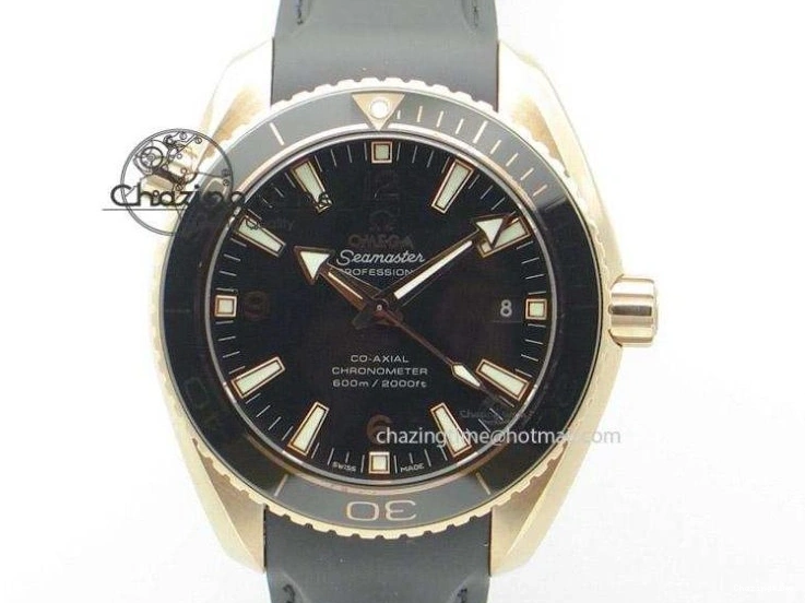 0320 FlexibleFit Seamaster Professional Chrono SS RG Blue Ceramic Blue Dial On SS RG Bracelet A 8211